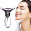 Neck And Face Lifting Tool 3 Colors LED Photon Therapy Anti Aging Wrinkle Removal Beauty Device