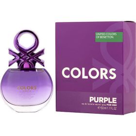 COLORS DE BENETTON PURPLE by Benetton EDT SPRAY 1.7 OZ