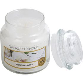 YANKEE CANDLE by Yankee Candle WEDDING DAY SCENTED SMALL JAR 3.6 OZ