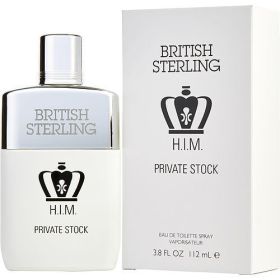 BRITISH STERLING HIM PRIVATE STOCK by Dana EDT SPRAY 3.8 OZ