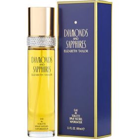 DIAMONDS & SAPPHIRES by Elizabeth Taylor EDT SPRAY 3.3 OZ