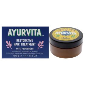 Restorative Hair Treatment With Fenugreek by AyurVita for Unisex - 5.2 oz Treatment