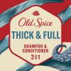 Old Spice Mens 2 in 1 Shampoo and Conditioner for All Hair Types, Timber, 21.9 fl oz