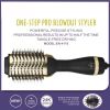 One Step Hot Air Brush 1000w Styler and Volumizer Hair Straightener Curler Comb Electric Ion Blow Dryer Brush Household Hot Comb with Free Gift