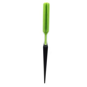 Fluffy shaped styling comb (Color: green)