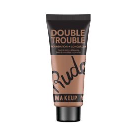 RUDE Double Trouble Foundation + Concealer (Color: Walnut 19)