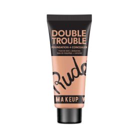 RUDE Double Trouble Foundation + Concealer (Color: Wheat 11)