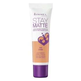 RIMMEL LONDON Stay Matte Liquid Mousse Foundation (Color: Sand)