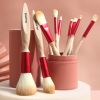 MAANGE 10 PCs Makeup Brush Set Eyebrow Brush Foundation Brush Multifunctional Beauty Tools Makeup Sets Cosmetics Full Set Brush