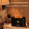 Perfume Humidifier; Ultrasonic air Humidifier With LED Lighting; Simulation Colorful Flame Fragrance Machine; USB Small Househol